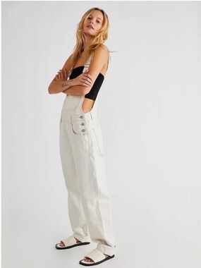 Free People Ziggy Overalls size small